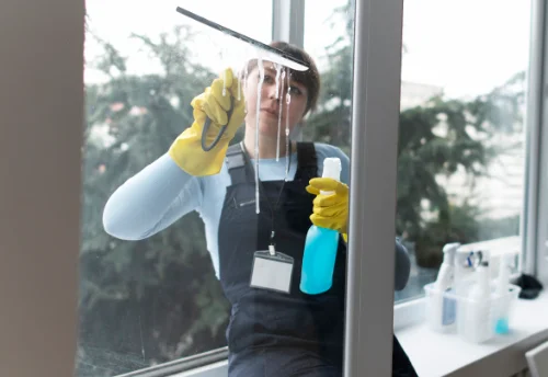 Nettoyage de vitres intérieures et extérieures à Priay